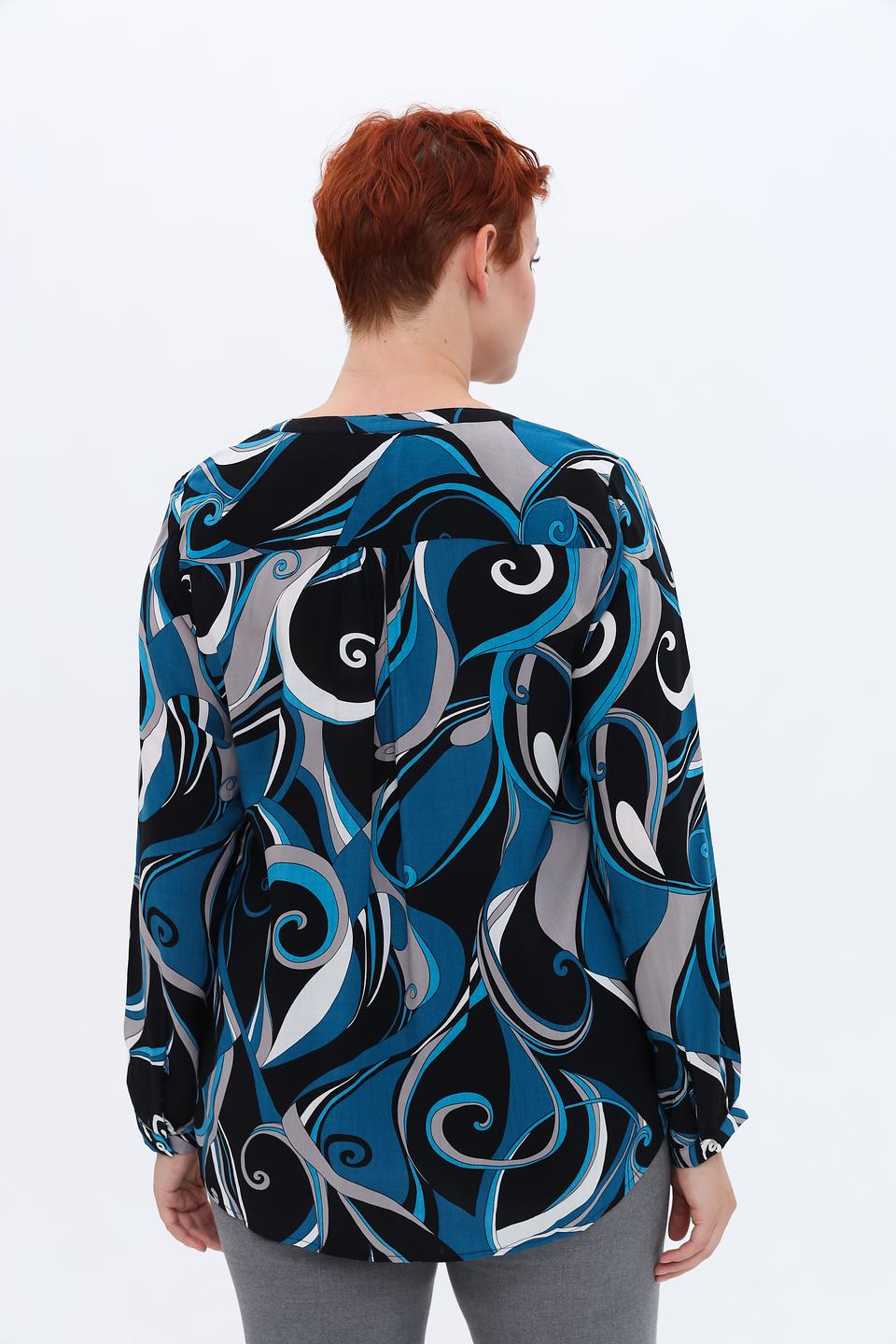 Блуза Via Appia DUE с принтом