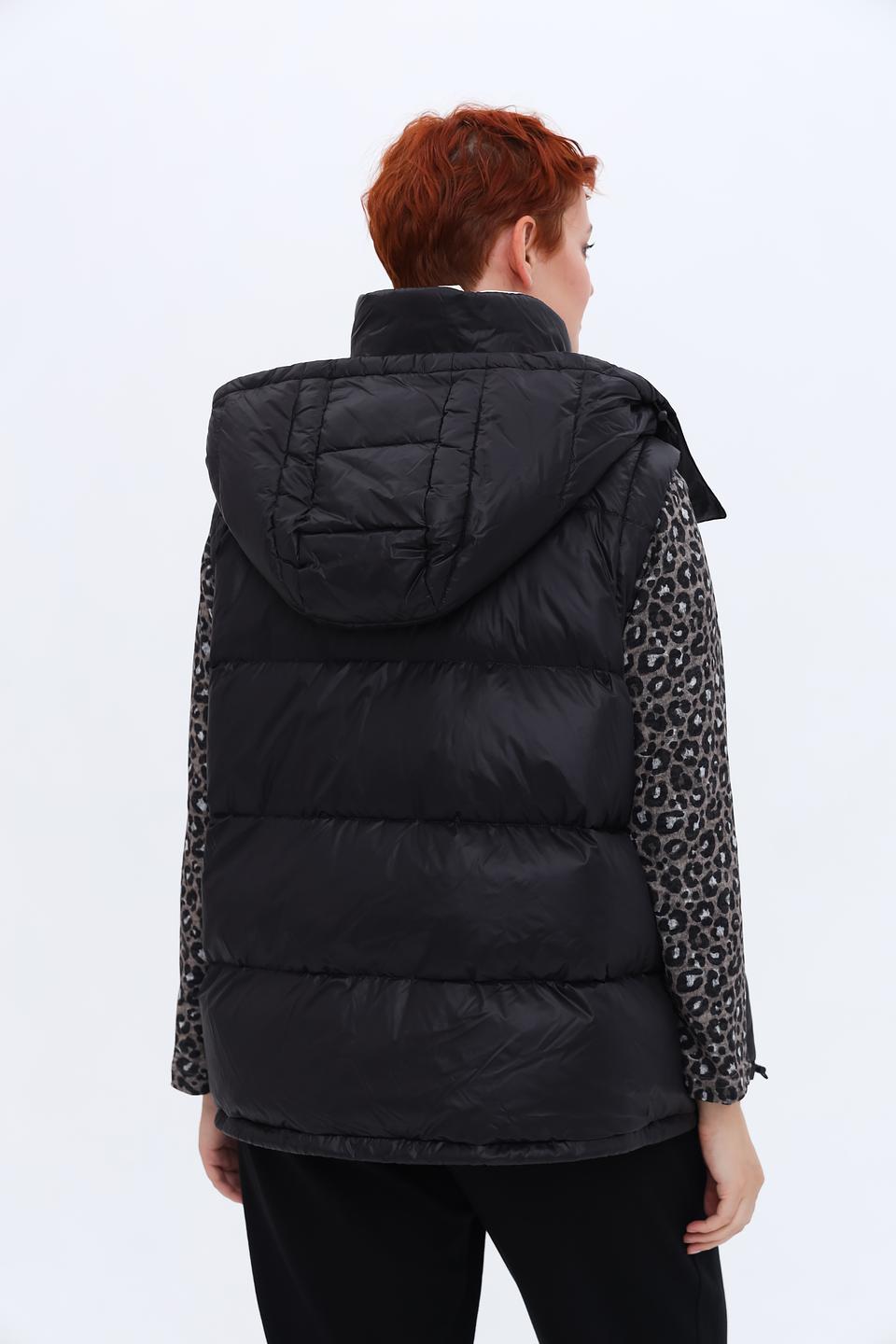 Куртка Luisa Cerano чёрная стеганая