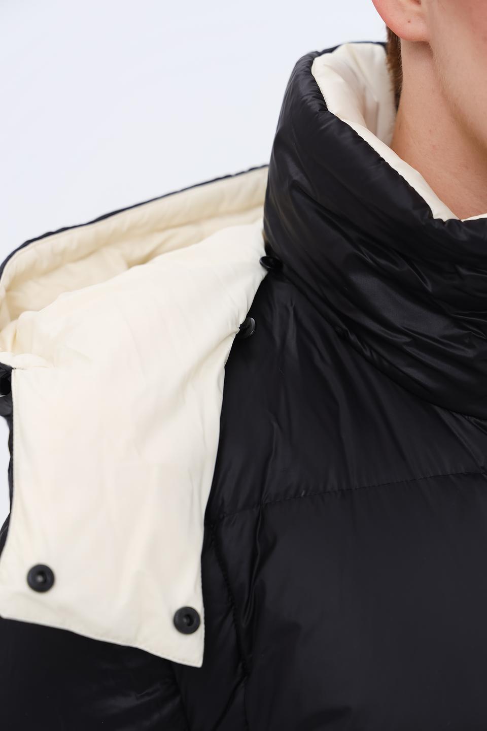 Куртка Luisa Cerano чёрная стеганая