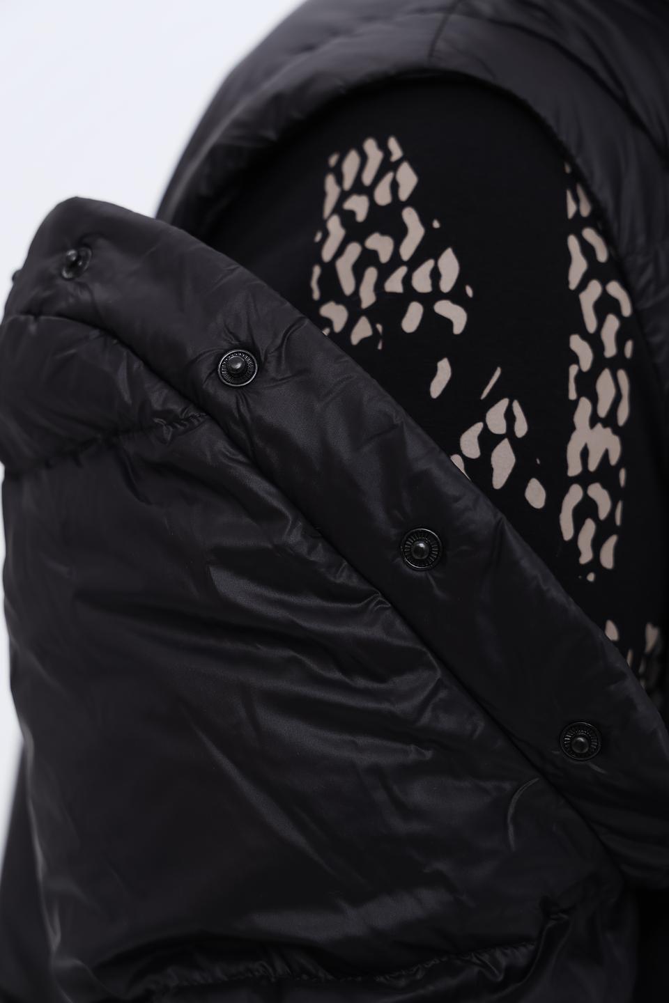 Куртка Luisa Cerano чёрная стеганая