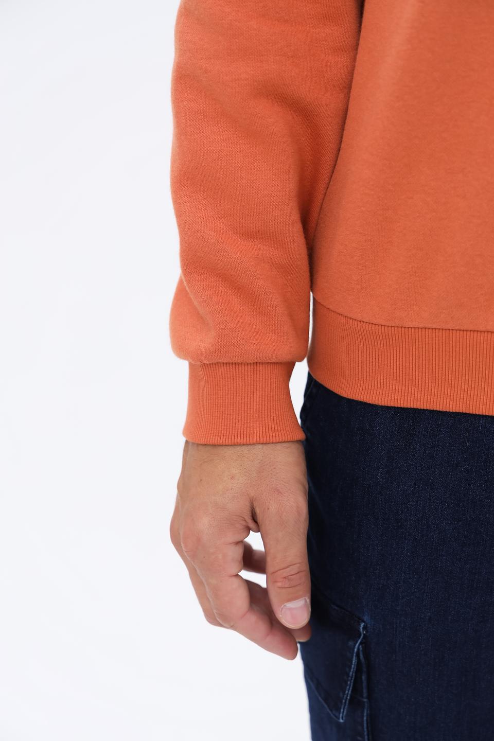 Толстовка Tom Tailor denim оранжевая