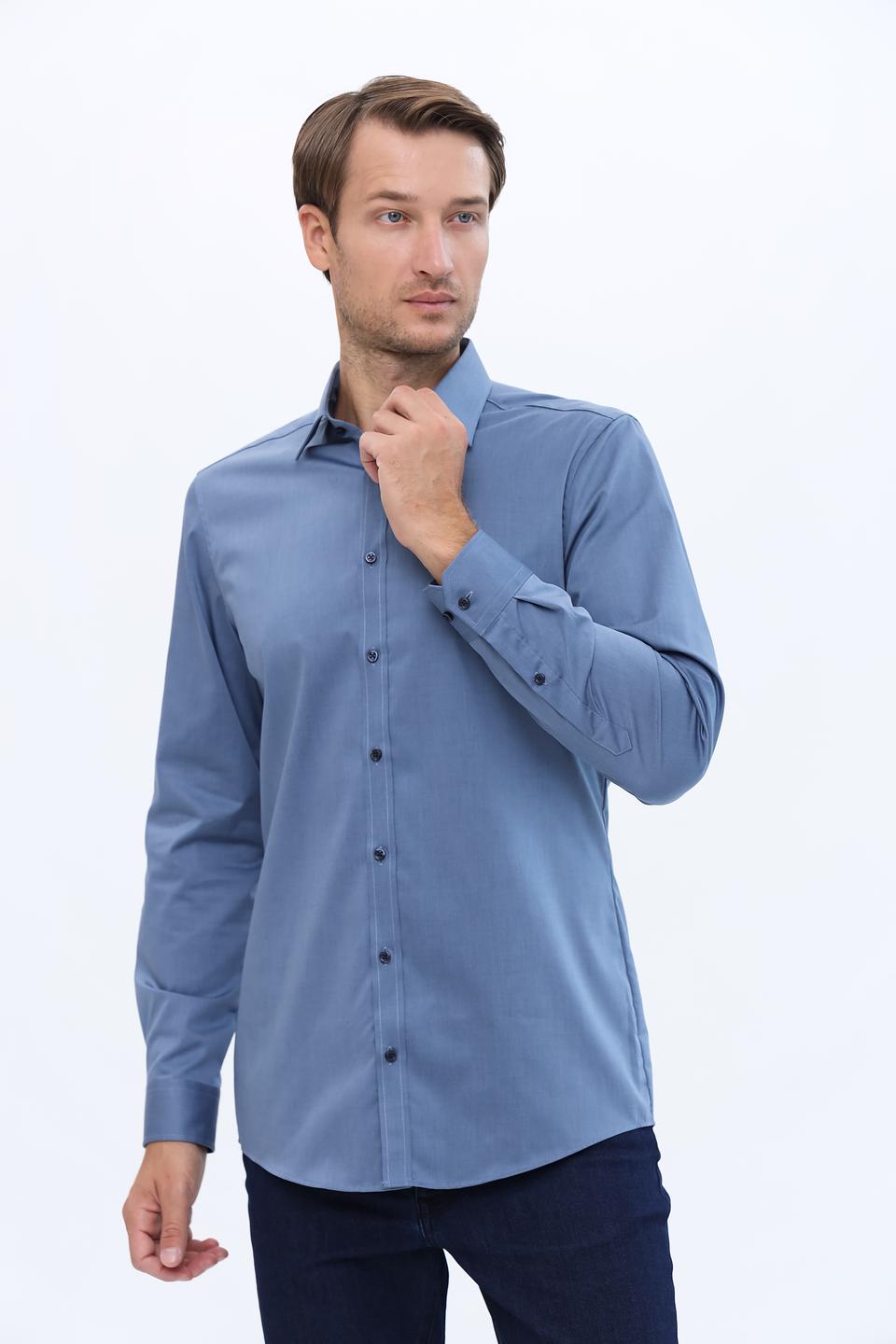 Рубашка дл Venti голубая