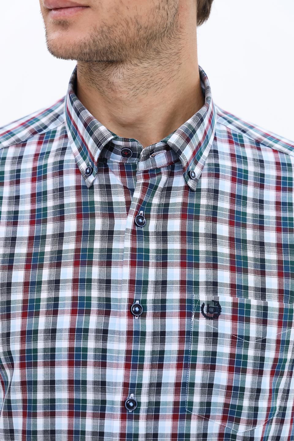 Рубашка Bugatti в клетку