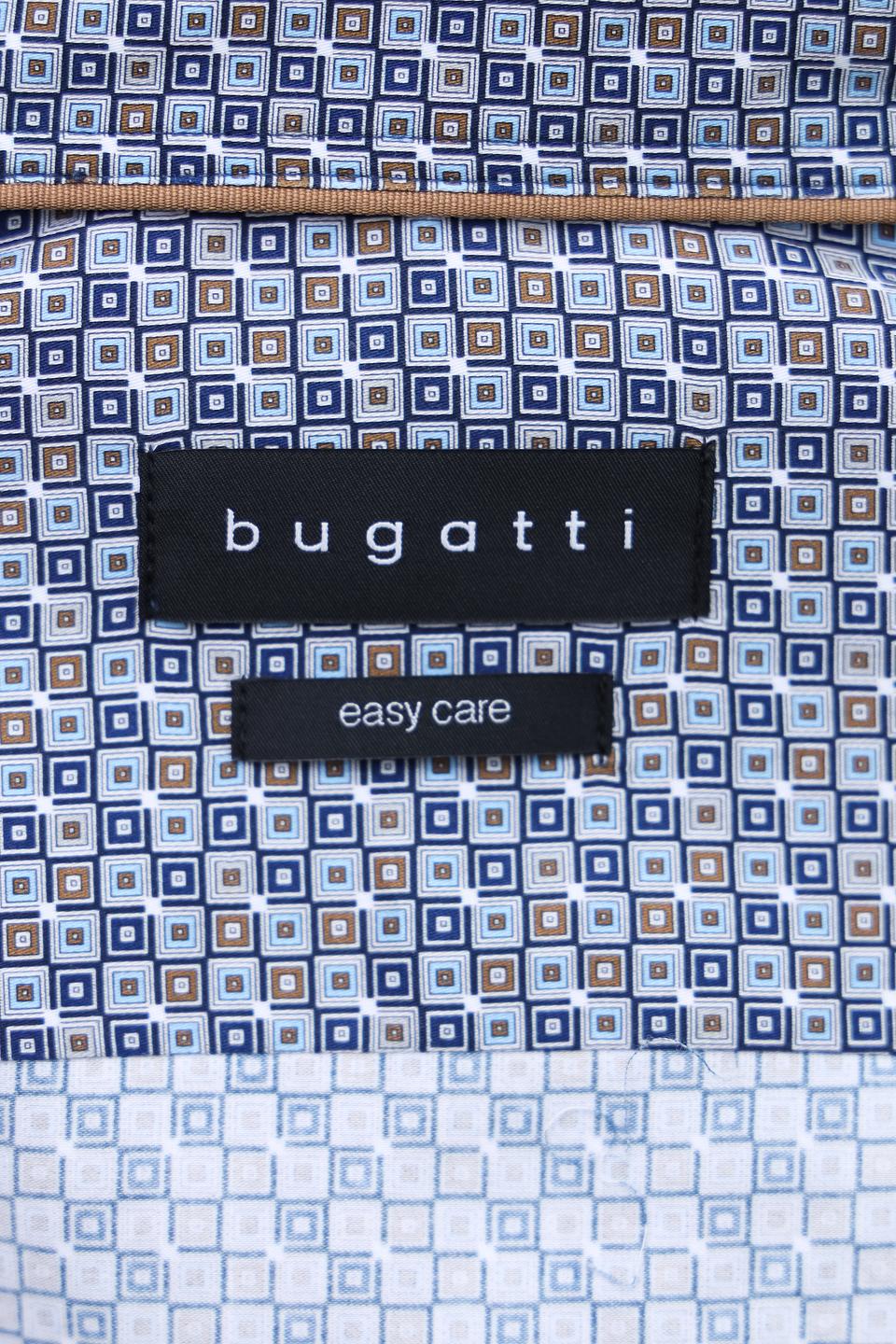 Рубашка Bugatti с принтом