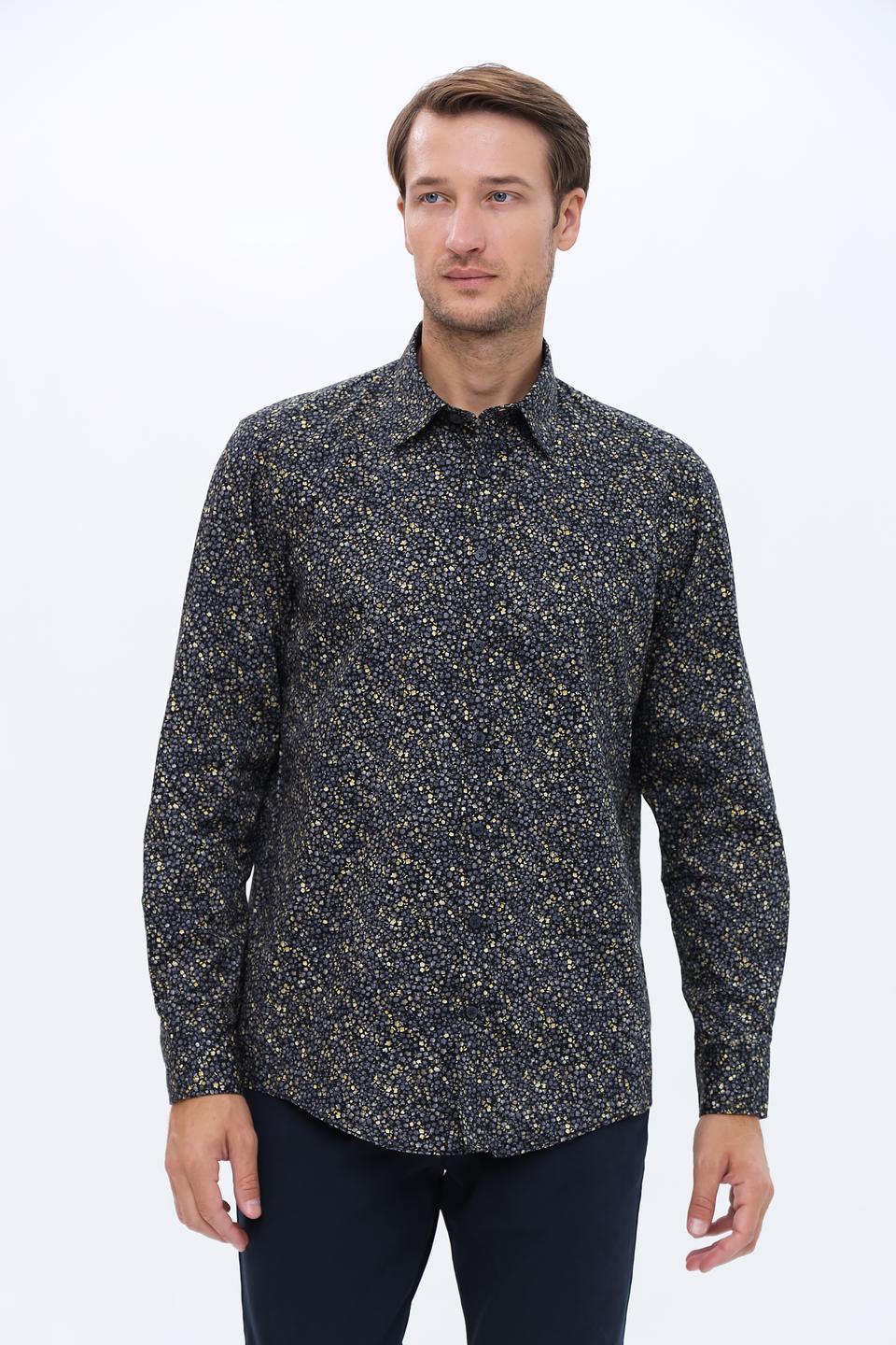 Рубашка Casa Moda с принтом