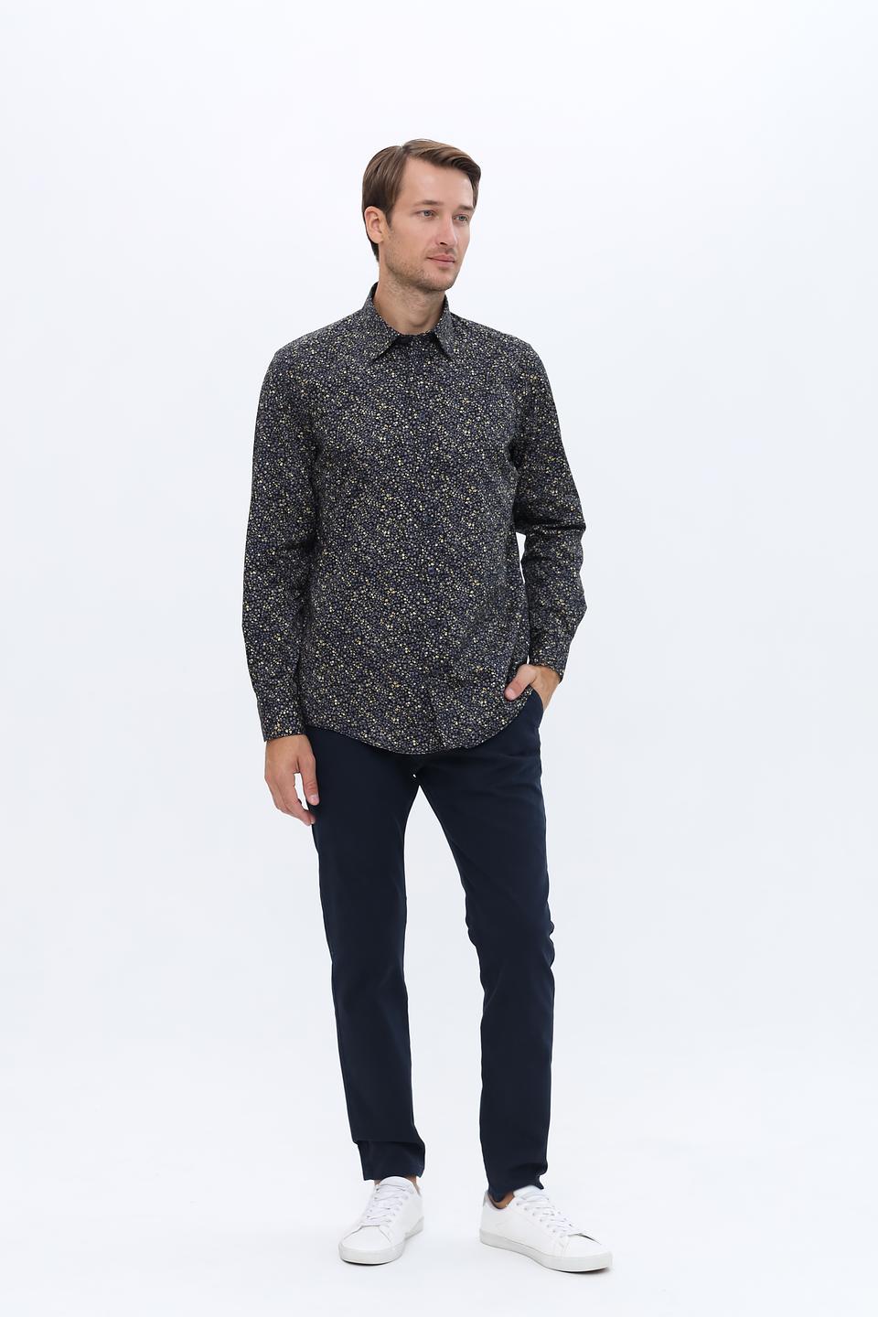 Рубашка Casa Moda с принтом