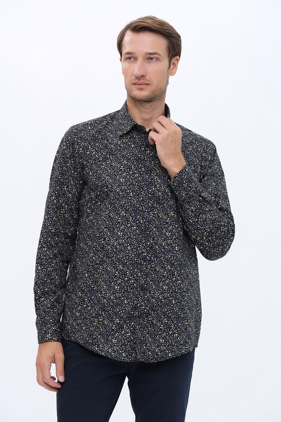 Рубашка Casa Moda с принтом