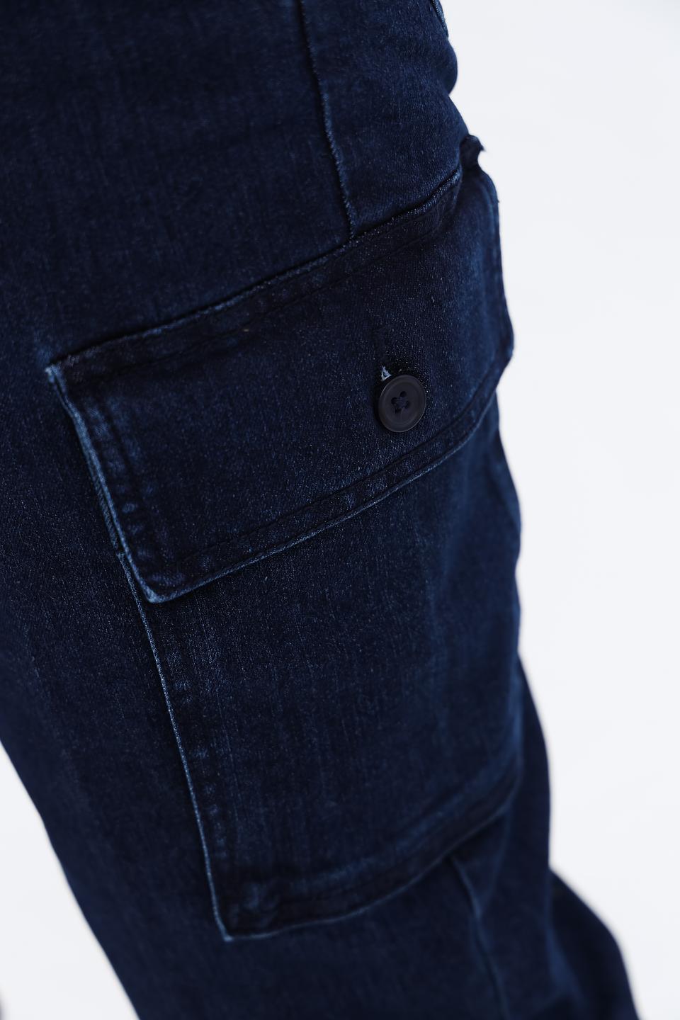 Джинсы Sea Barrier карго тёмно-синие