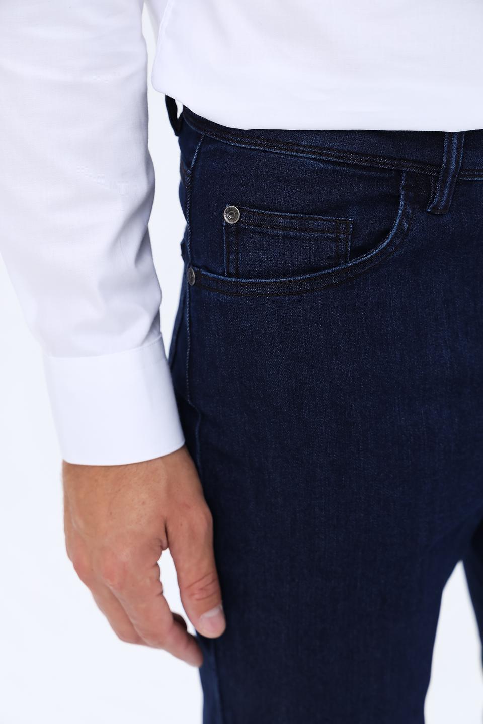 Джинсы Sea Barrier синие slim fit