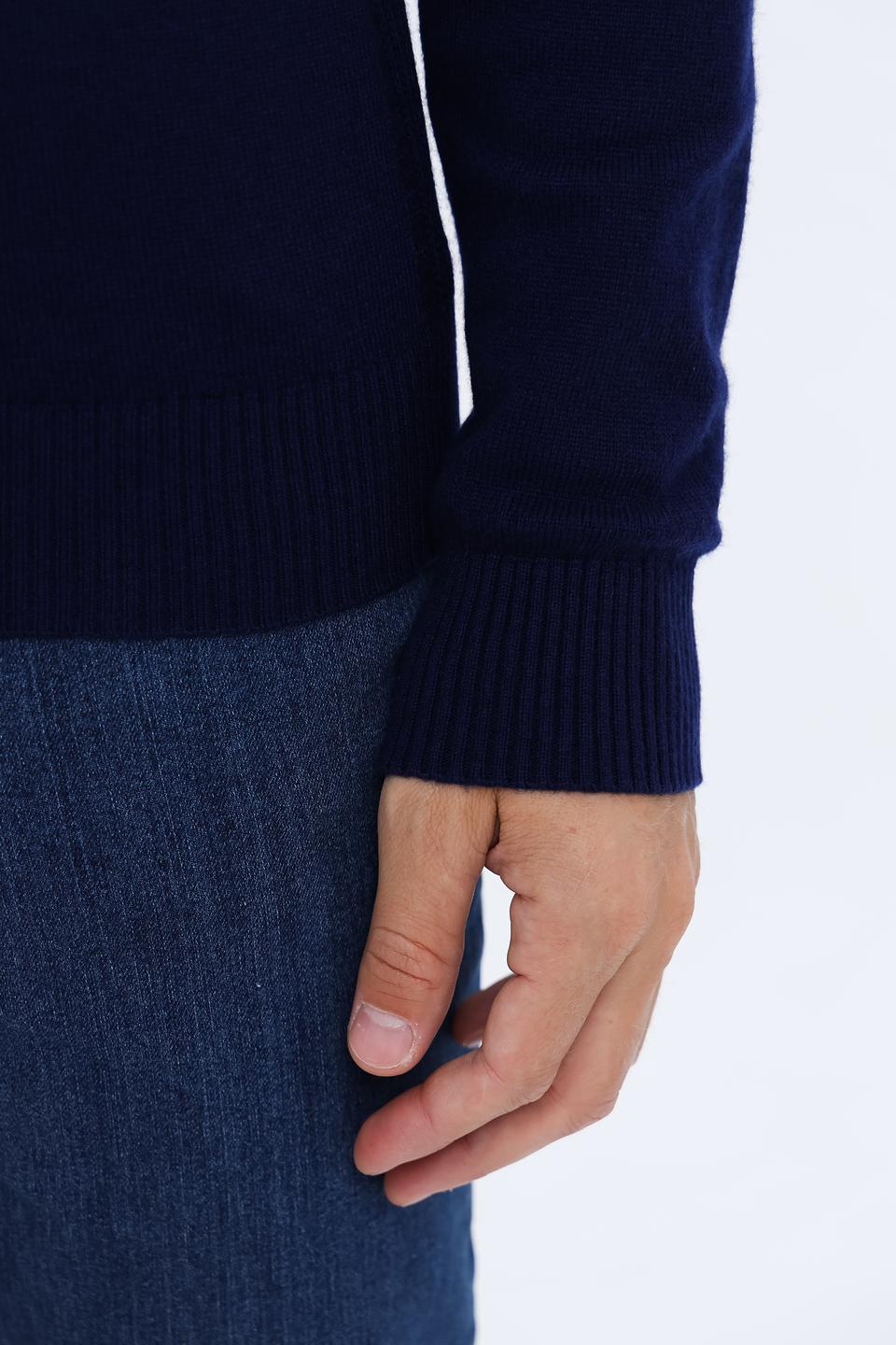 Джемпер Pezzo с молнией синий