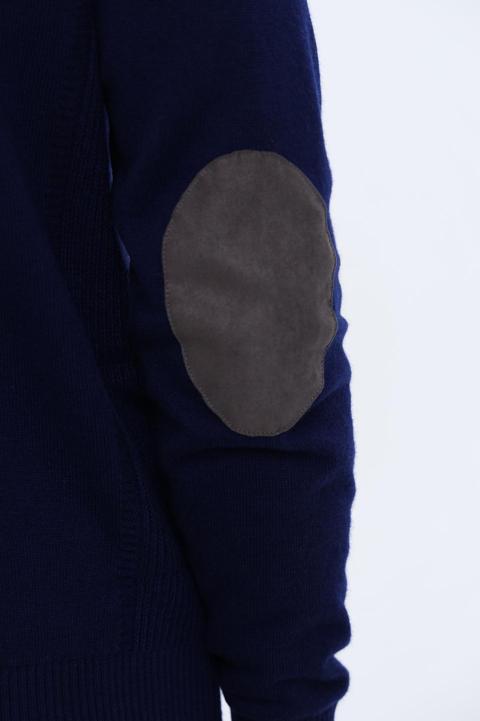 Джемпер Pezzo с молнией синий