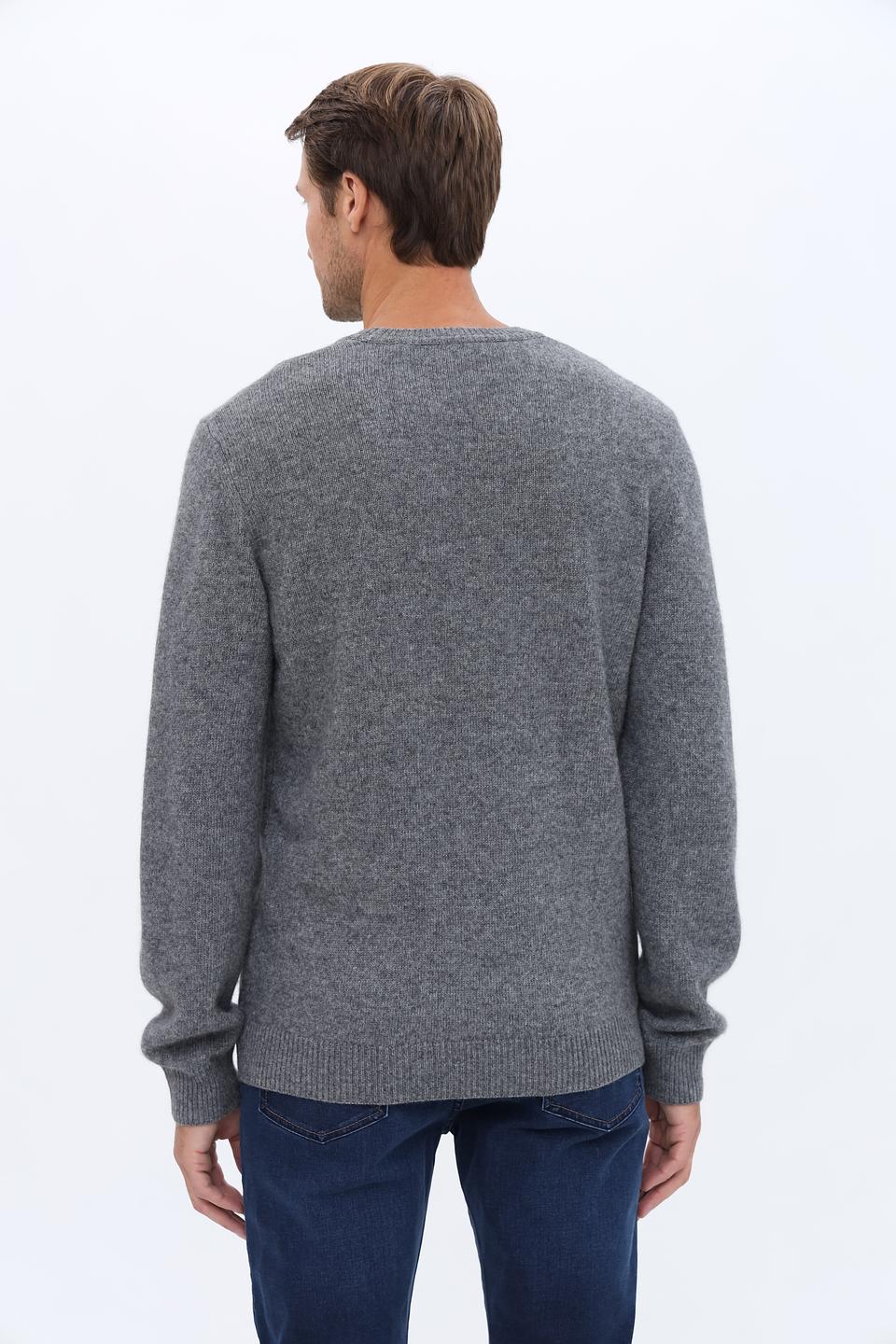 Джемпер Seidensticker серый меланж