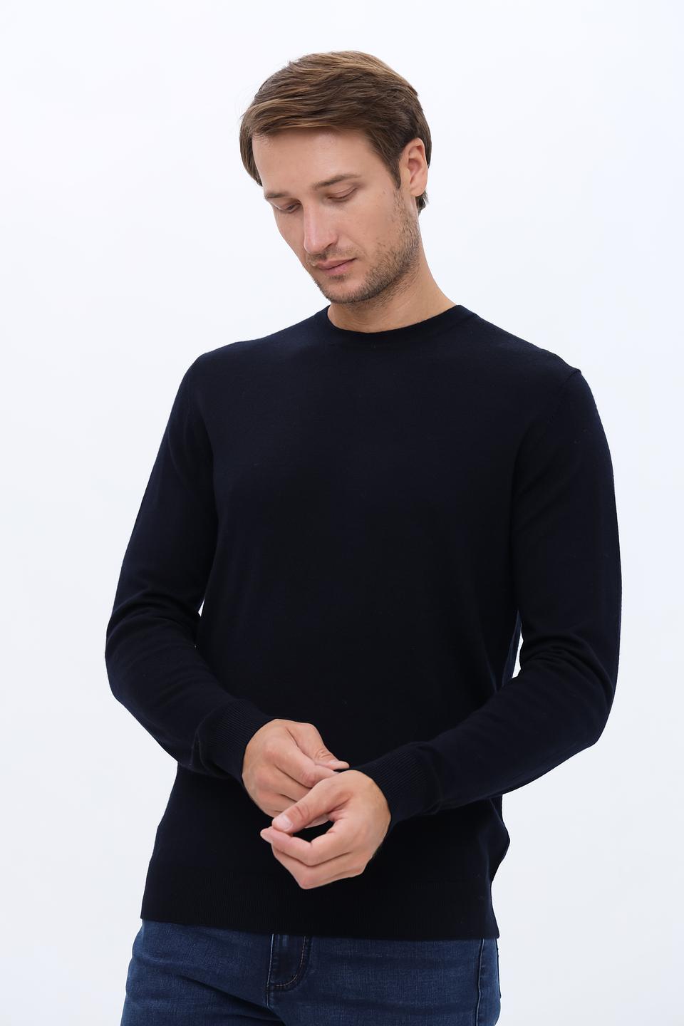 Джемпер Seidensticker тёмно-синий