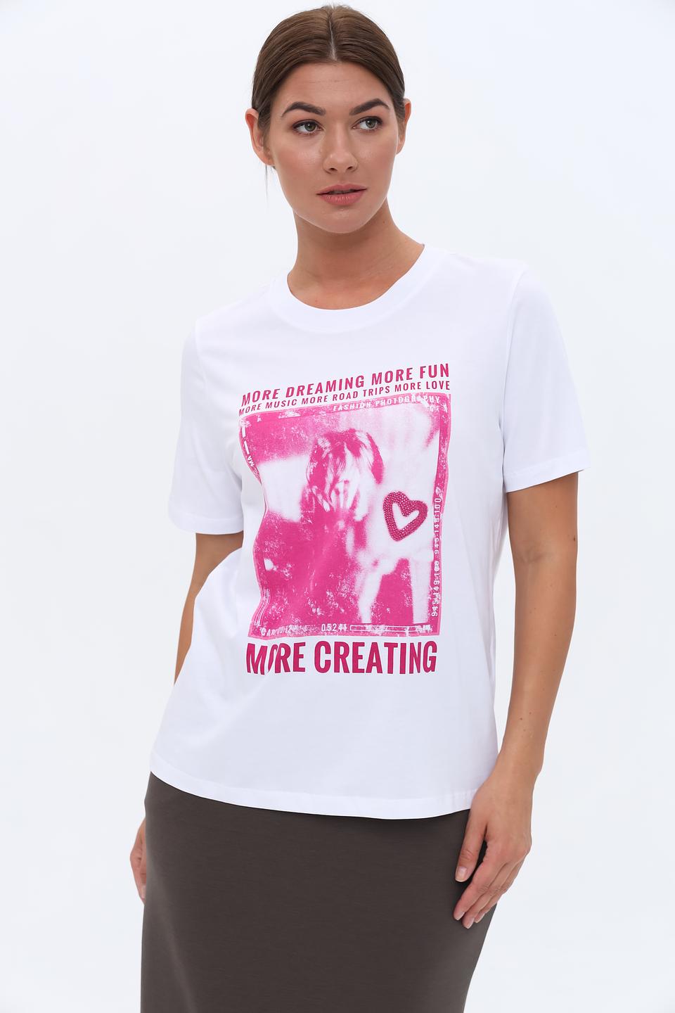 Футболка Marc Aurel с принтом