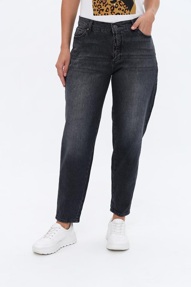 Джинсы Angels серый укороченные