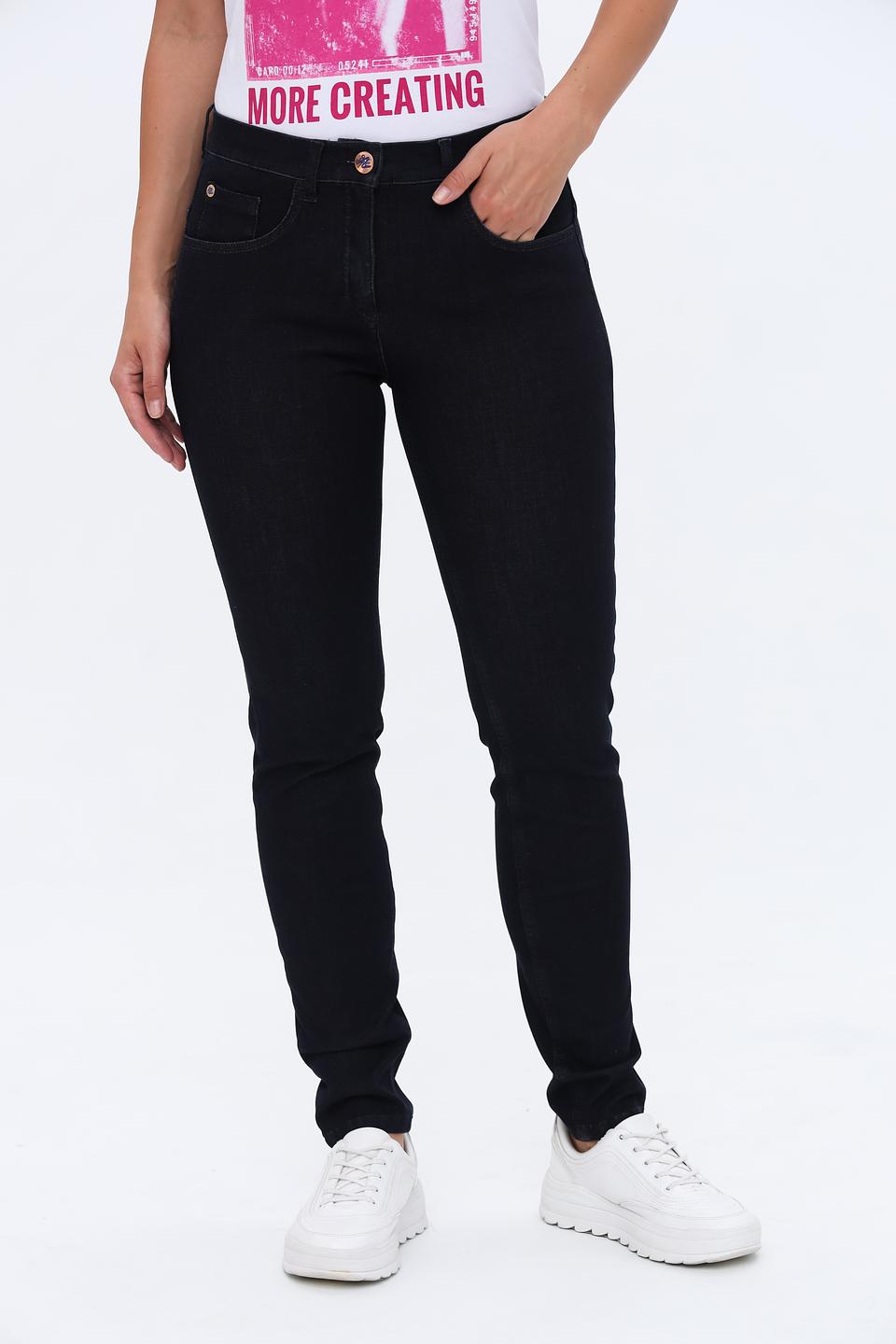 Джинсы скинни Zerres тёмно-синие