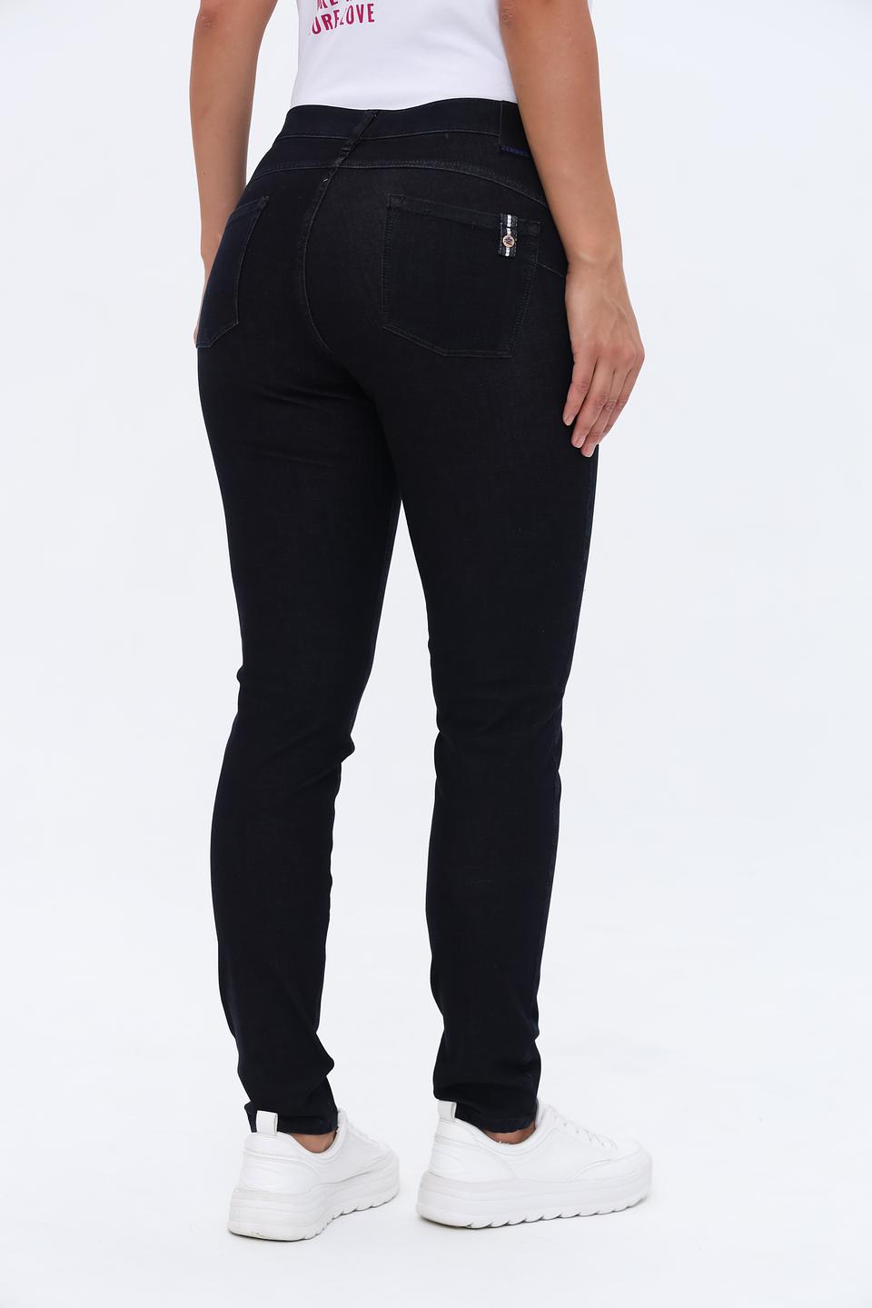 Джинсы скинни Zerres тёмно-синие