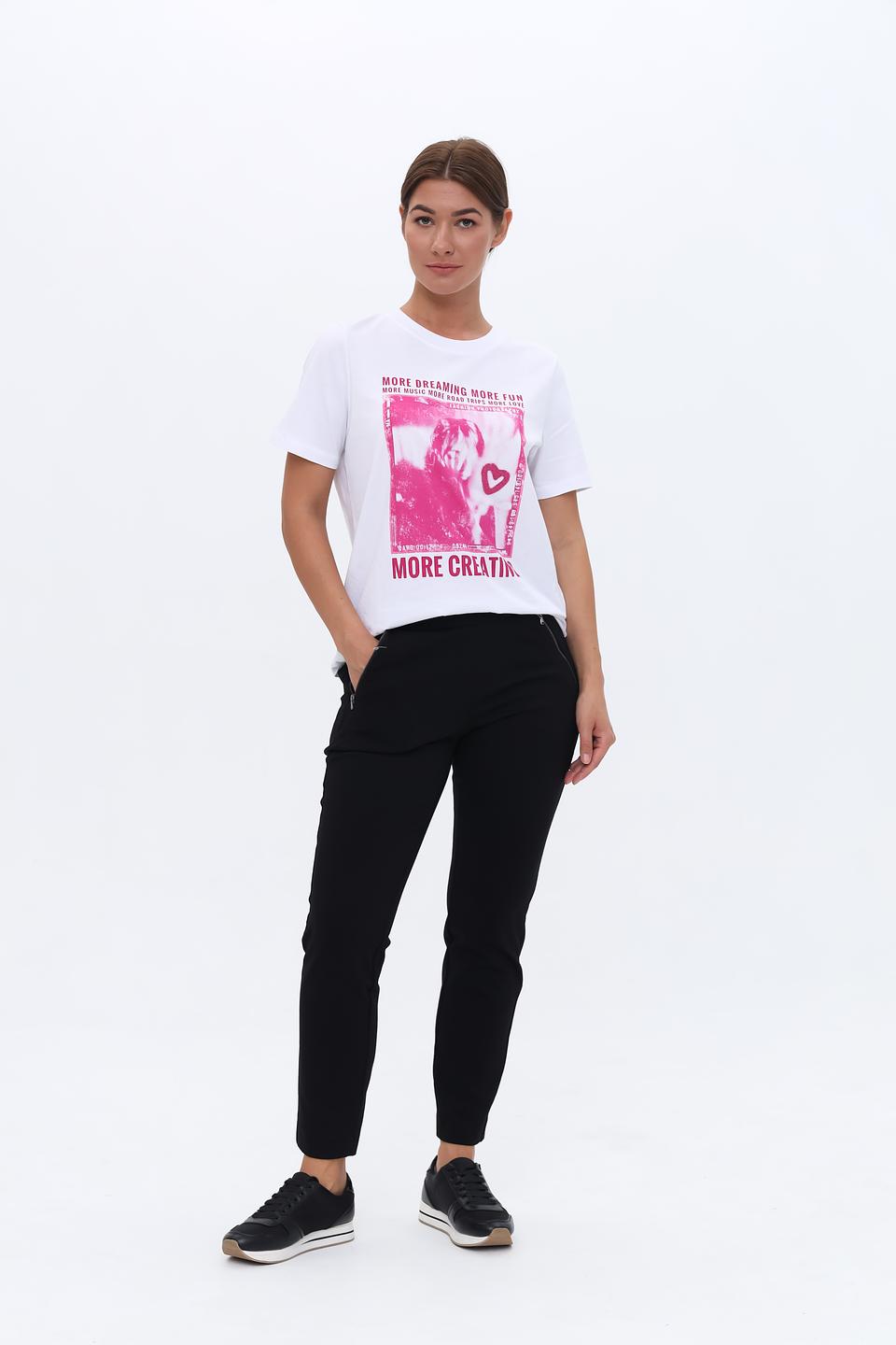 Брюки Gardeur чёрные с молниями