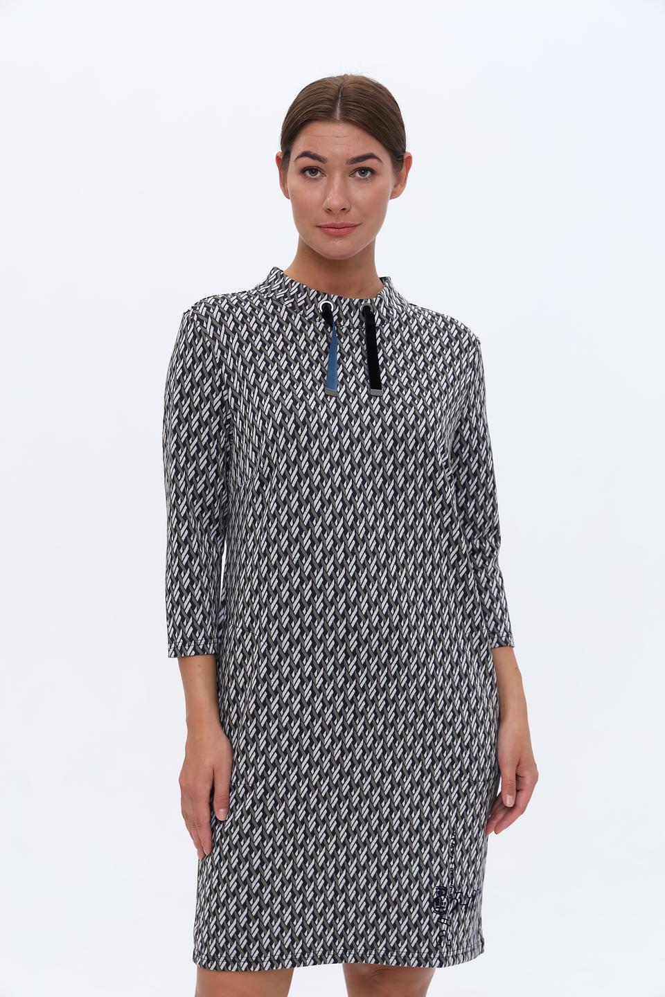 Платье Lebek с геометрическим принтом