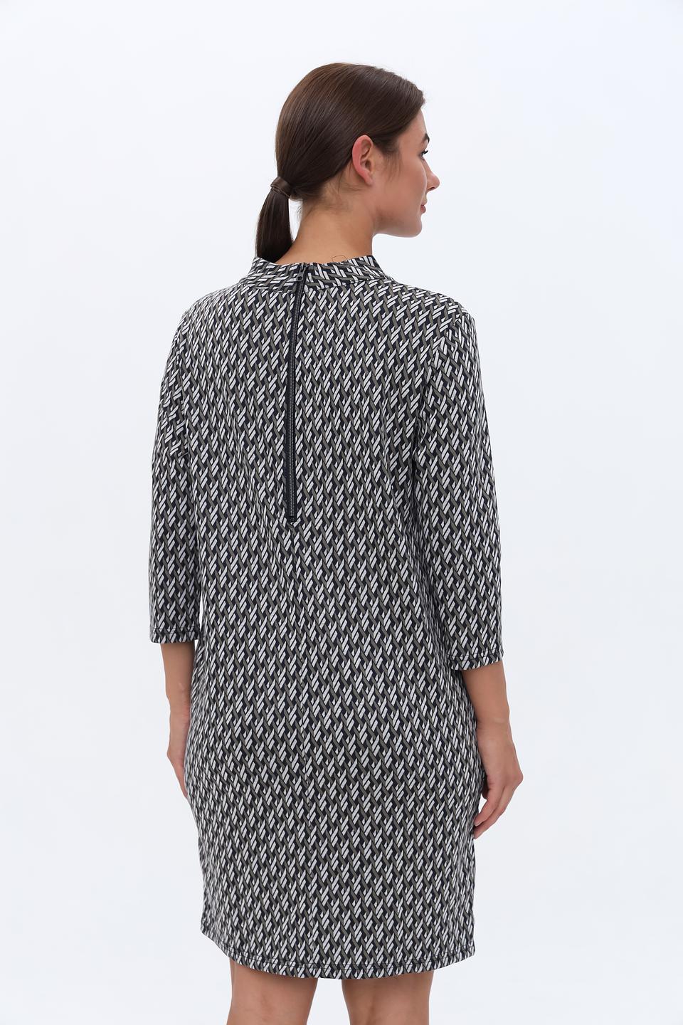 Платье Lebek с геометрическим принтом