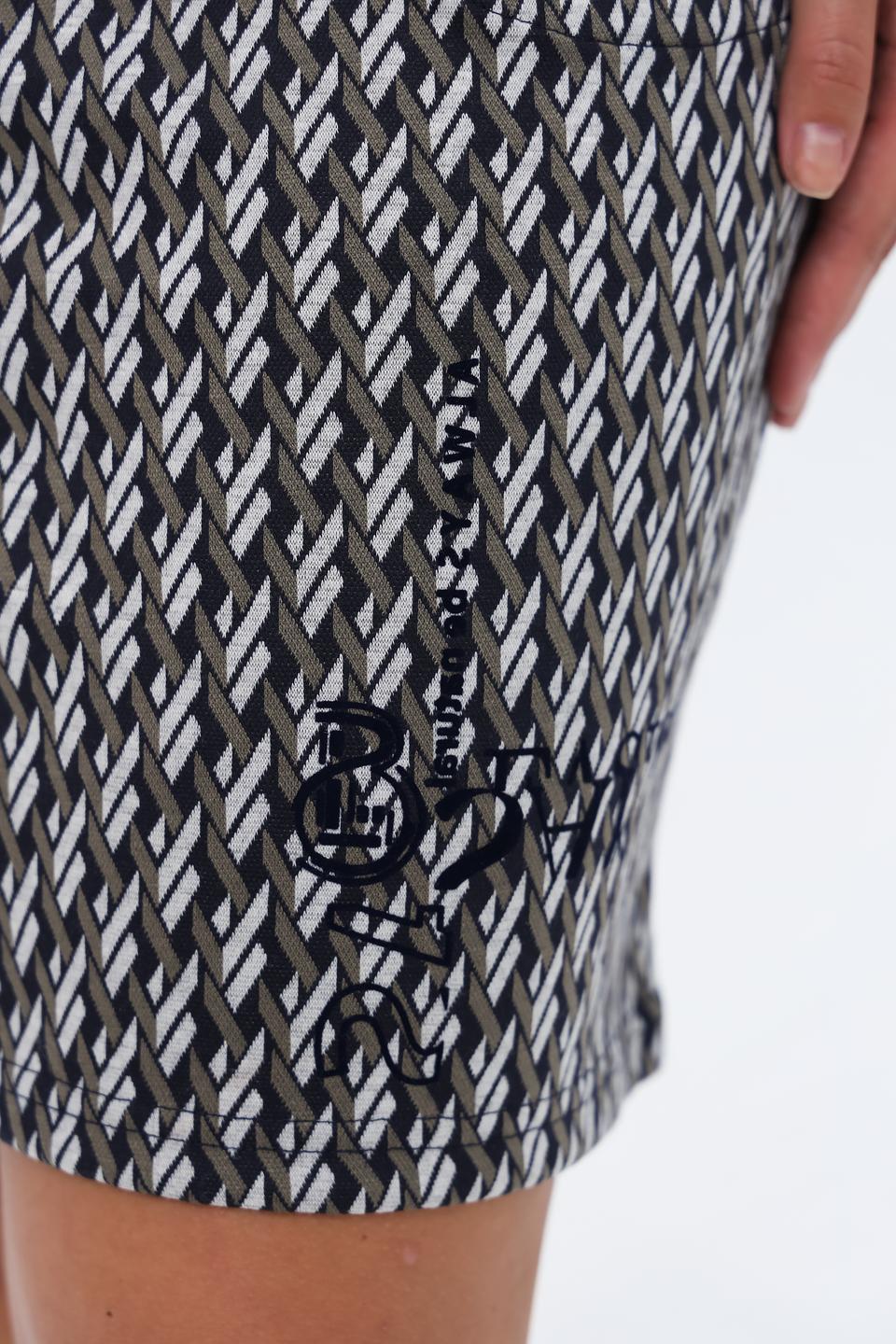 Платье Lebek с геометрическим принтом