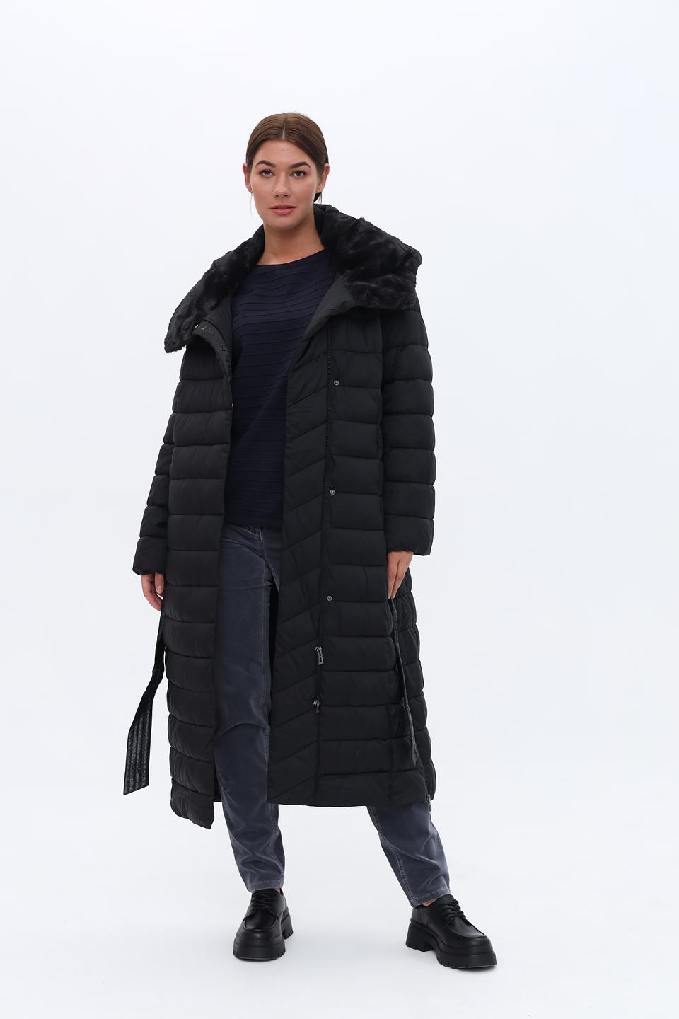 Пальто Gerry Weber стеганое чёрное