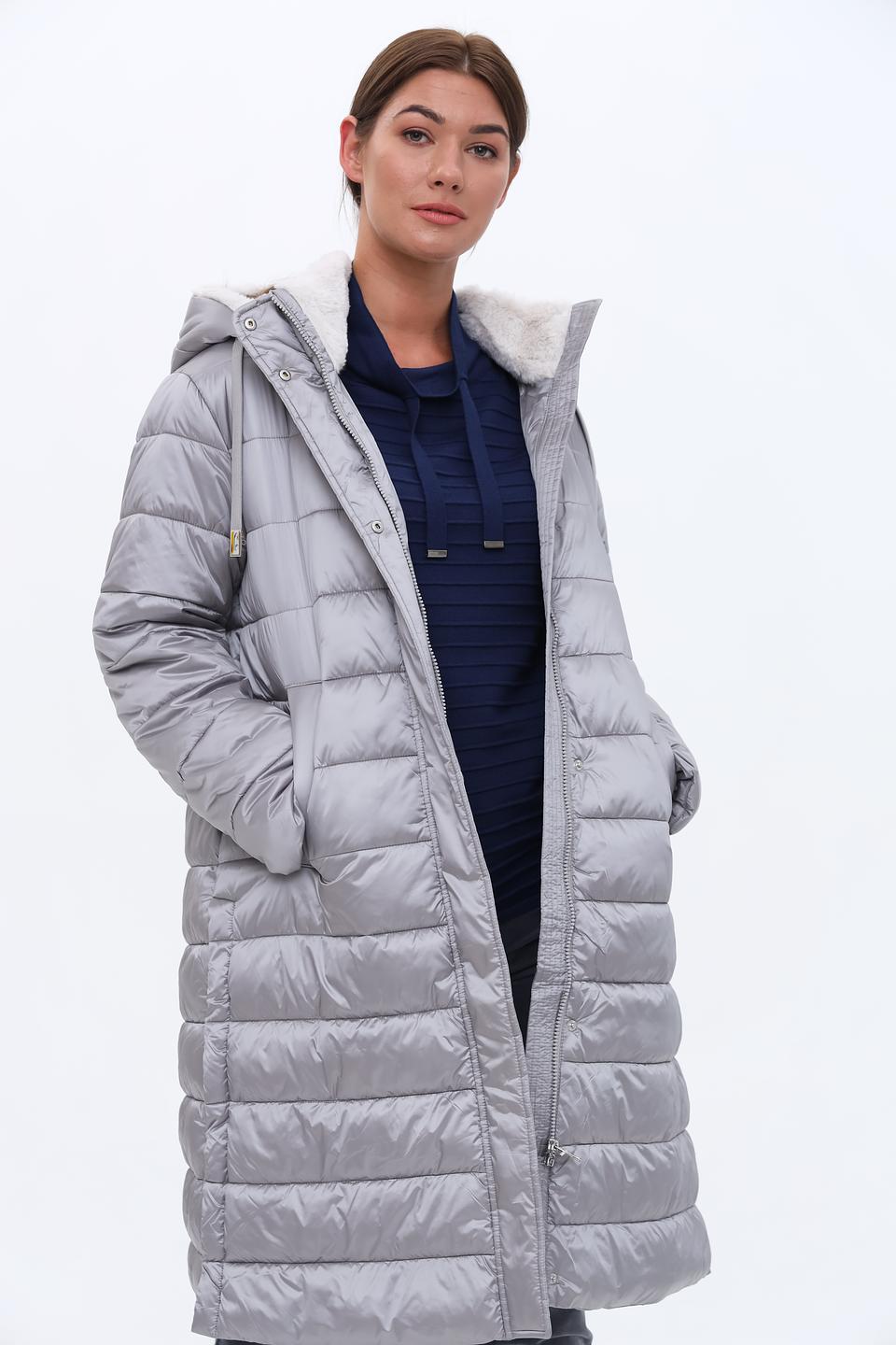 Пальто Gerry Weber стеганое серое