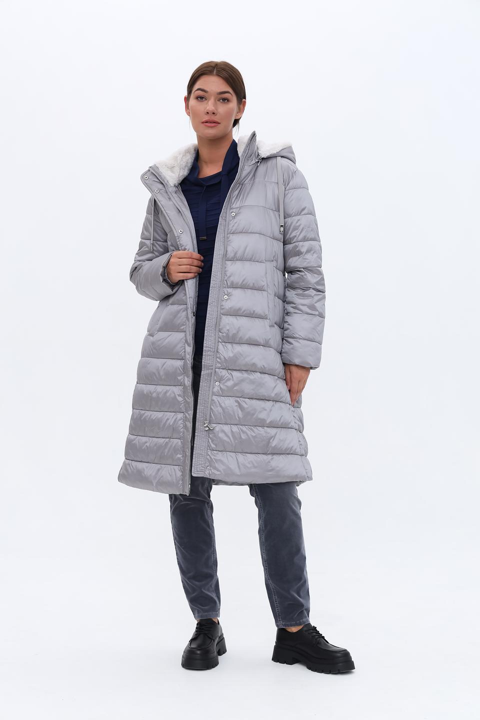 Пальто Gerry Weber стеганое серое