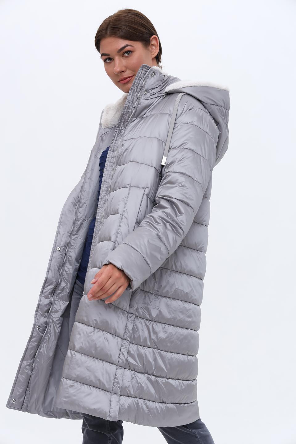 Пальто Gerry Weber стеганое серое