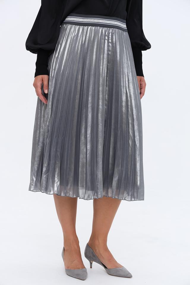 Юбка Monari плиссированная серая