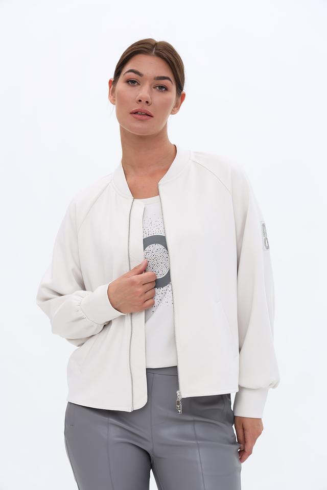 Жакет Monari бомбер молочный