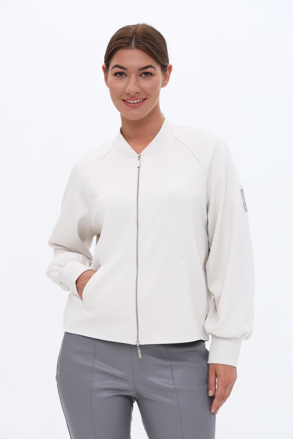 Жакет Monari бомбер молочный