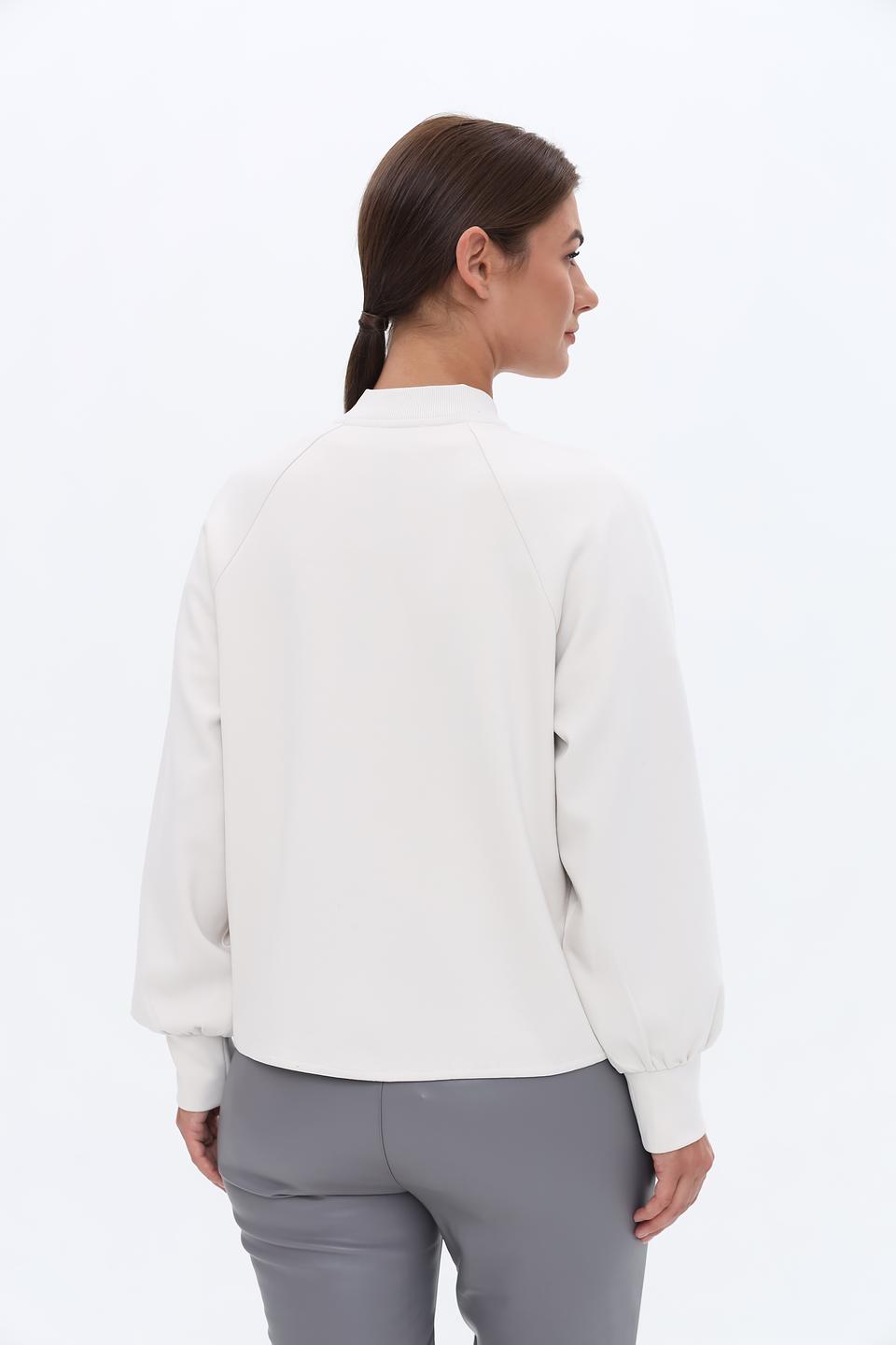 Жакет Monari бомбер молочный