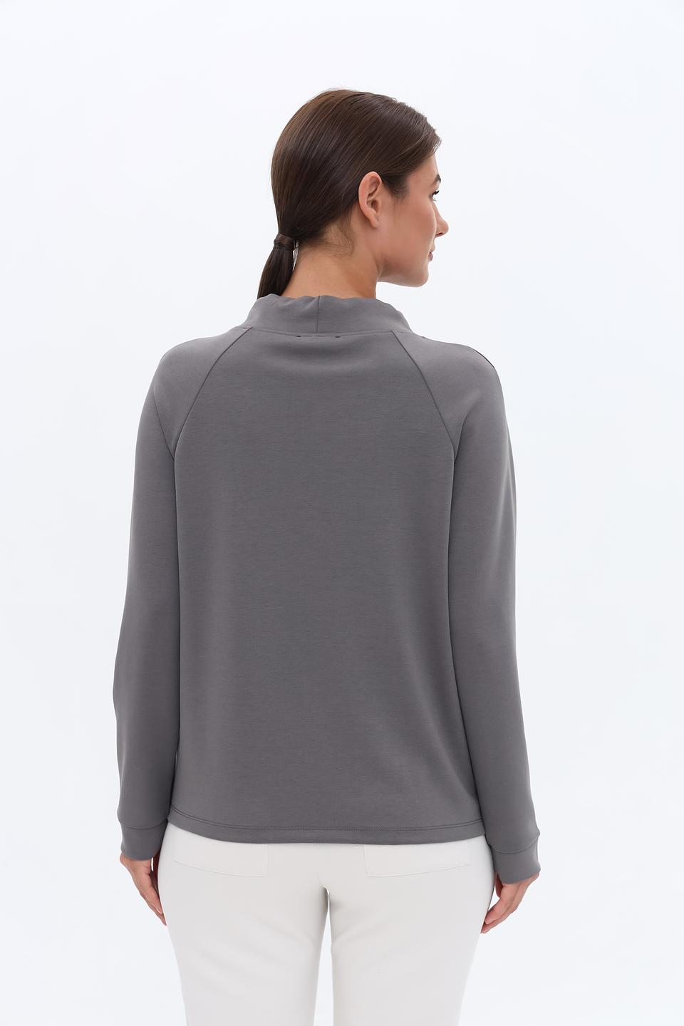 Пуловер Monari серый с декором