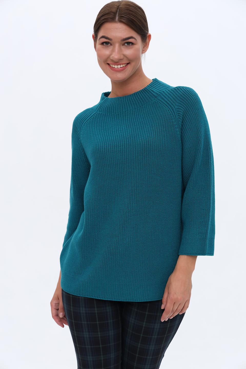 Пуловер Monari бирюзовый