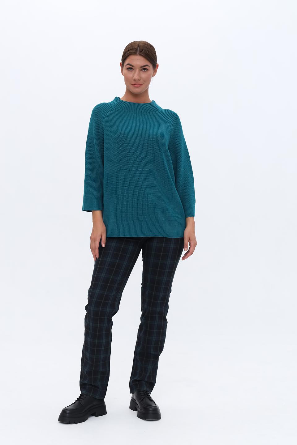 Пуловер Monari бирюзовый