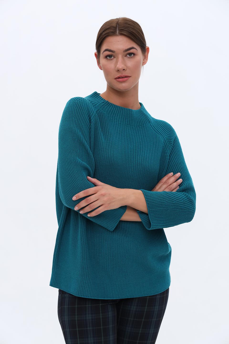 Пуловер Monari бирюзовый