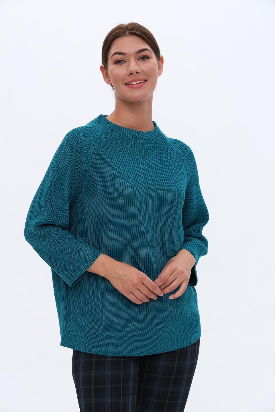 Пуловер Monari бирюзовый