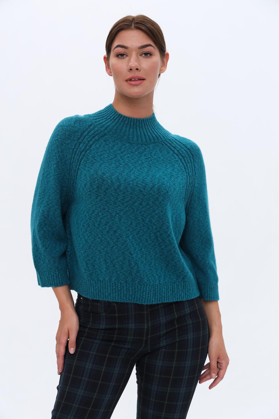 Пуловер Monari изумрудный