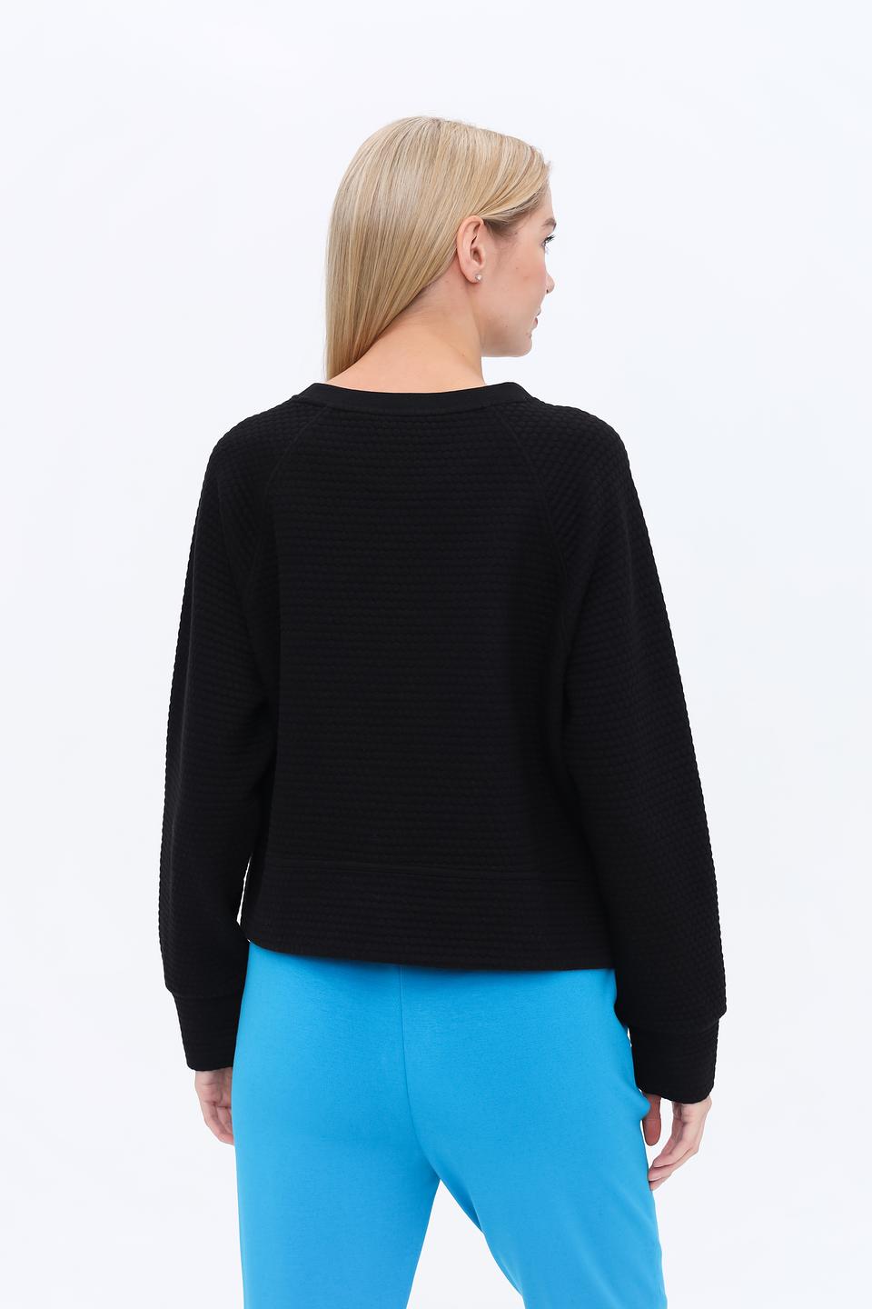 Джемпер Emporio Armani чёрный с пуговицами