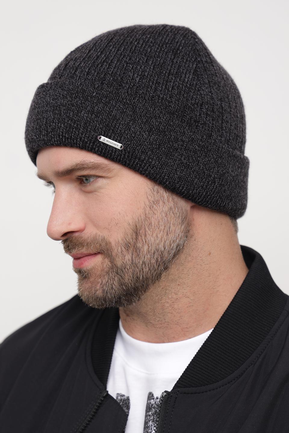 Шапка Wegener мужская графит
