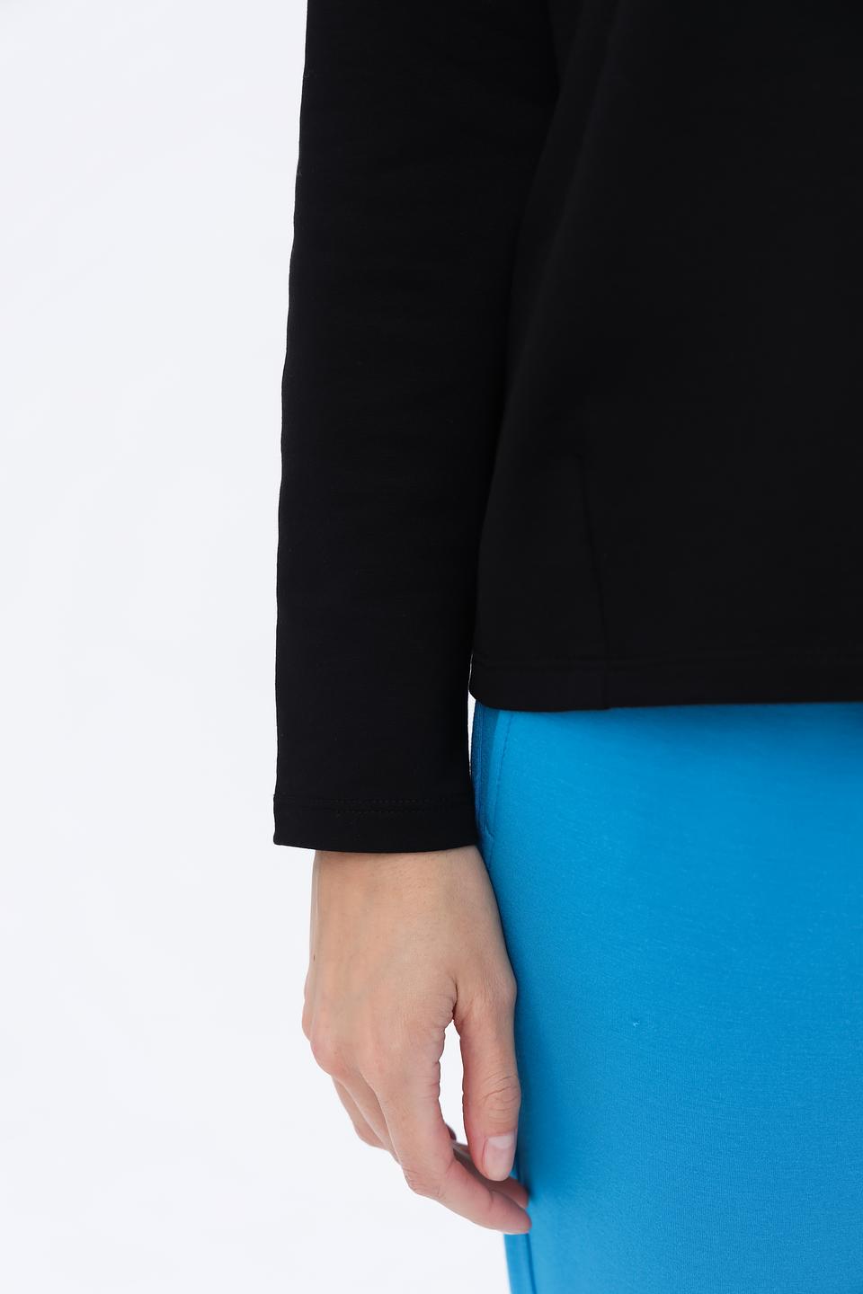 Пуловер Margittes с надписью чёрный