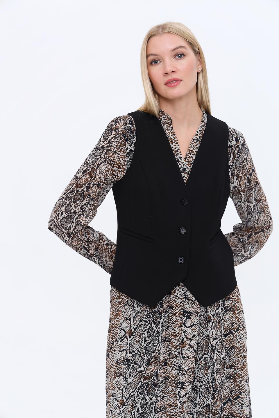 Жилет Marc Aurel чёрный