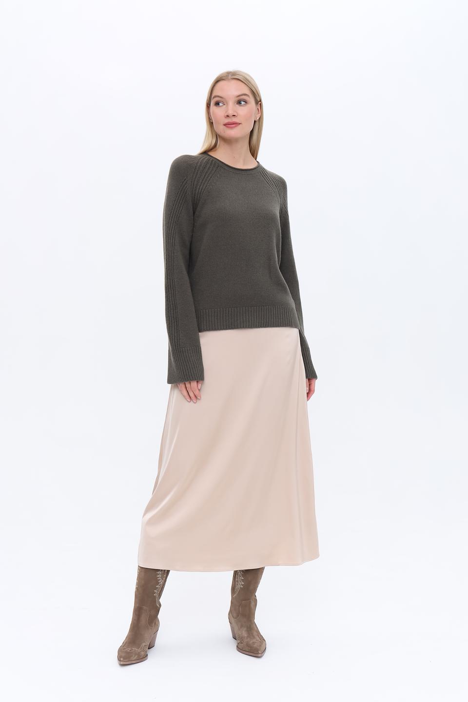 Пуловер Luisa Cerano хаки