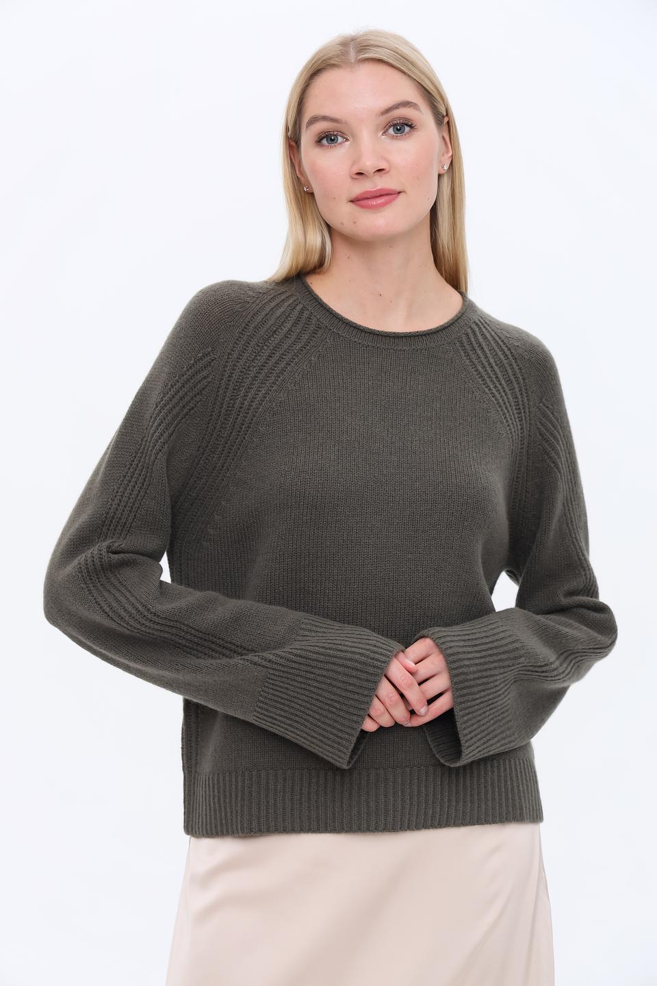 Пуловер Luisa Cerano хаки