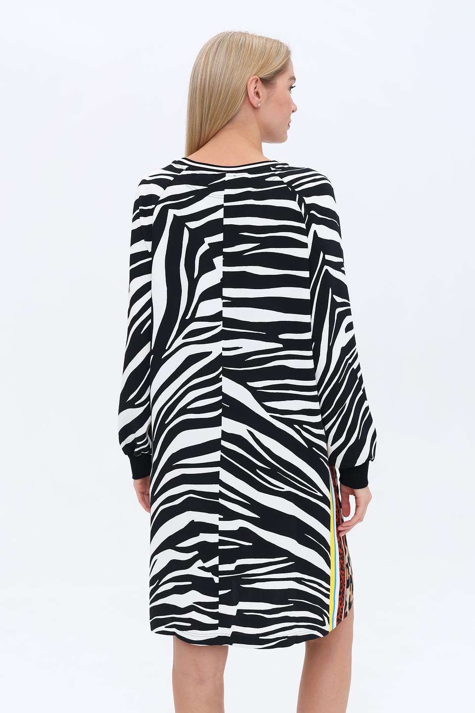 Платье Marc Cain леопард и зебра