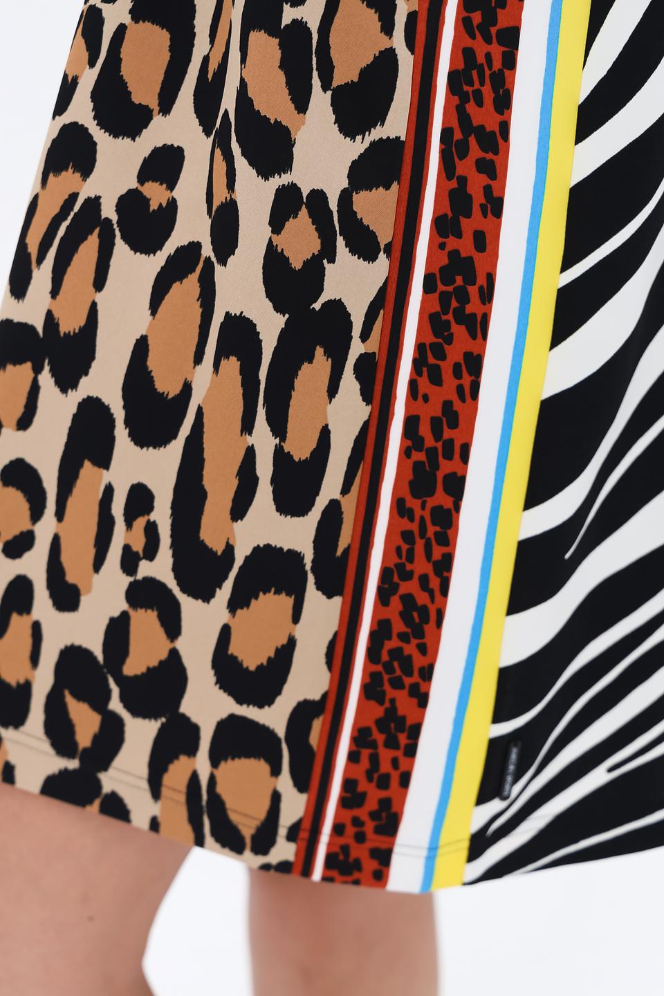 Платье Marc Cain леопард и зебра
