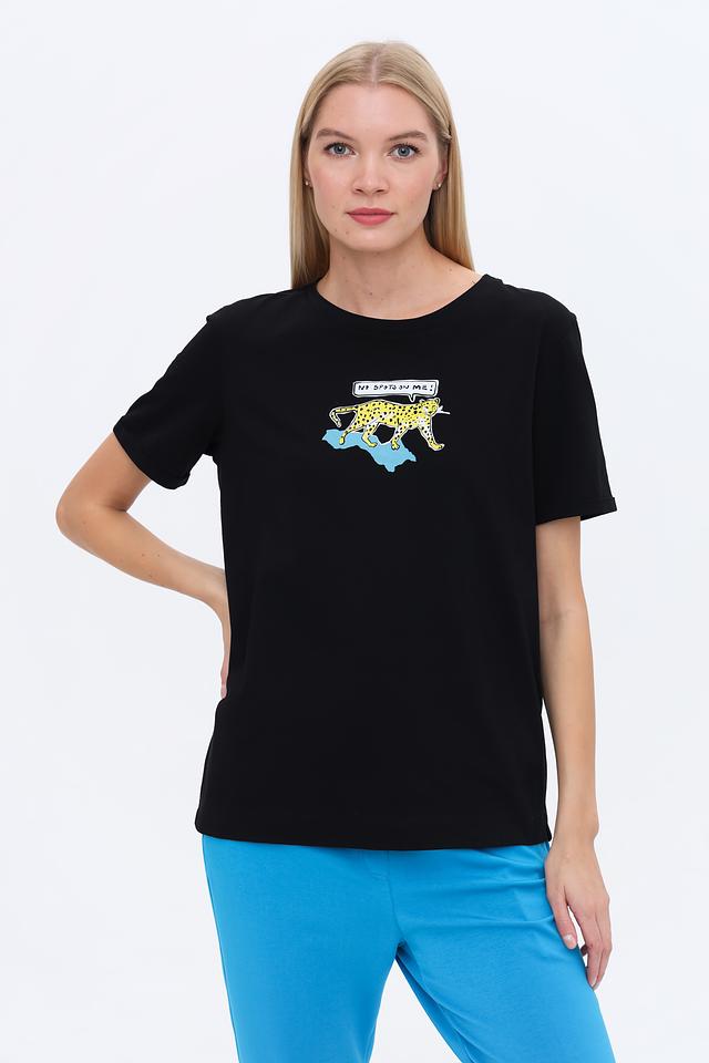 Футболка Marc Cain с принтом гепарда