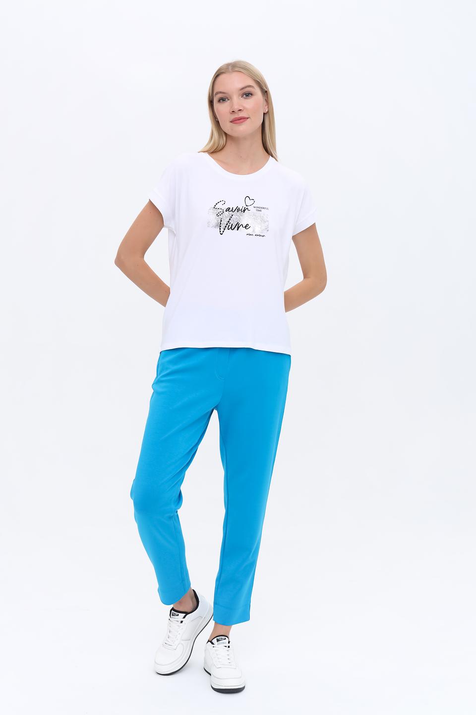 Спортивные брюки Marc Cain Sports бирюзовые