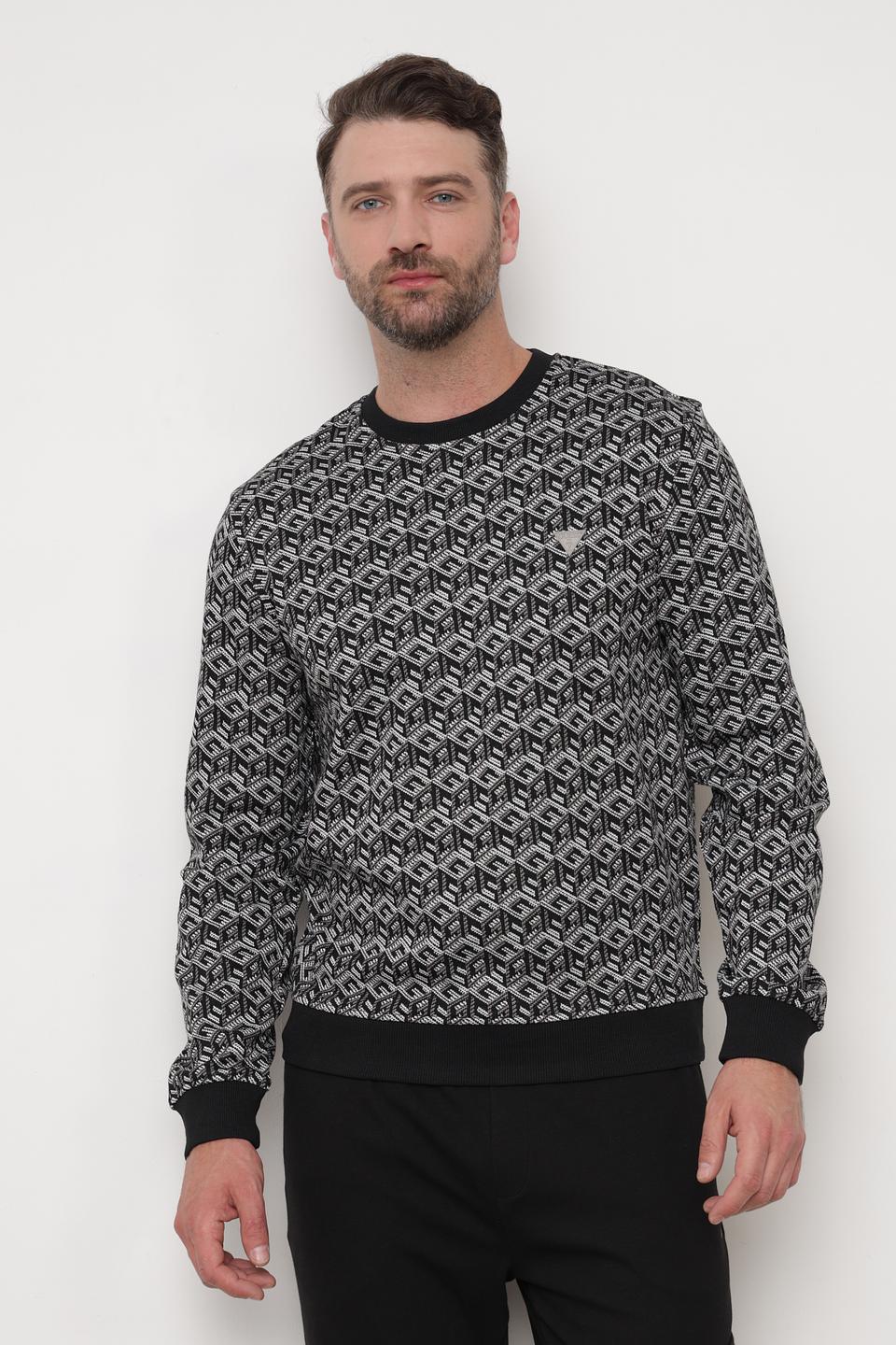 Джемпер Guess с геометрическим рисунком
